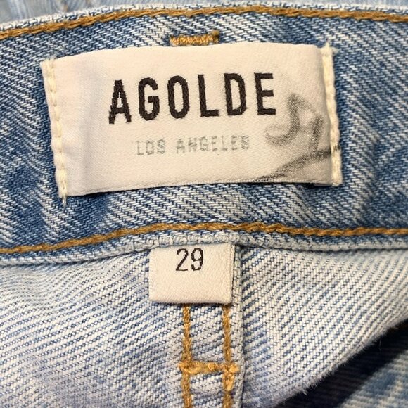 Agolde Revolve High Rise Tapered Baggy Jeans - Picture 10 of 14